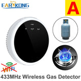 WIFI Gas Detector Combustible Household Smart Gas Alarm Sensor 2020 New Wifi Home Alarm System Tuyasmart / Smart Life APP