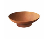 Fire Pit Bowl Cast Iron Rustic 80Cm