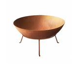 Fire Pit Cast Iron Rustic 70Cm