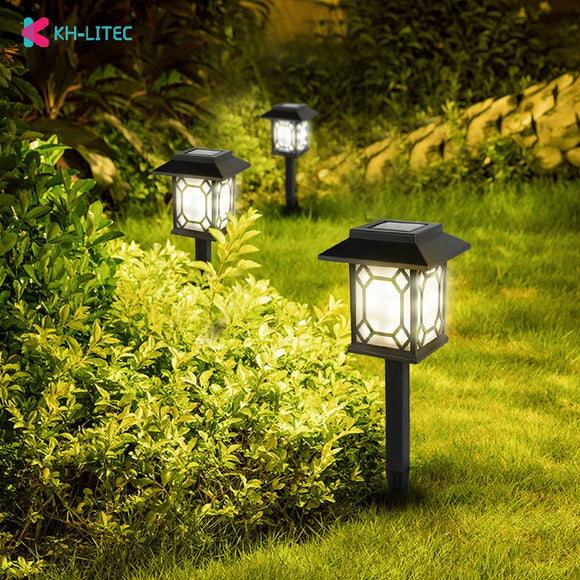 Solar Lantern Lawn Lamps Outdoor Garden Solar Spotlight Pathway Landscape Retro Solar Underground Light