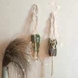 100% Handmade Hanging Macrame Plant Hanger Indoor