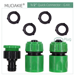 Garden Water Hose ABS Quick Connectors 1/2''