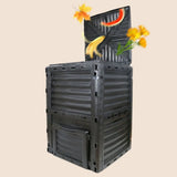 300L Compost Bin Garden Courtyard Compost box Leaves Organic Fertilizer Fermentation Tank Kitchen Garbage Environmental Protect