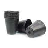 50/100pcs Plastic Plant Nursery Flowerpot