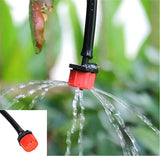 Adjustable 8 hole Drippers 1/4'' Micro Drip Sprinkler Emitter Garden Irrigation Nozzle Balcony Yard Greenhouse Watering Tool