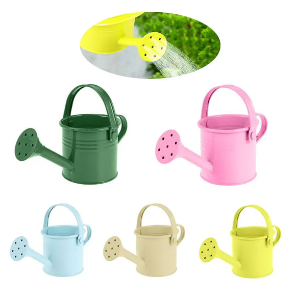 1pc 2021 New Candy Color Iron Watering Can