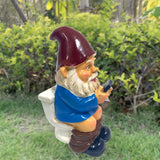 Naughty Garden Gnome Figurines