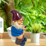 Naughty Garden Gnome Figurines