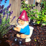 Naughty Garden Gnome Figurines