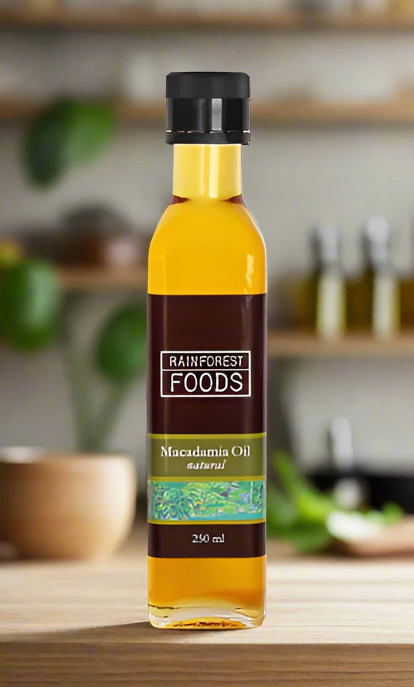 RAINFOREST FOODS - Macadamia Oil  250g