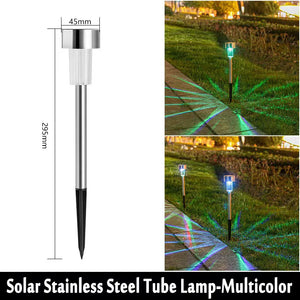 Outdoor Solar Lights Garden Lights Solar Powered Lamp Lantern Waterproof Landscape Lighting Pathway Yard Lawn Garden Decoration