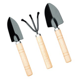 3Pcs Shovels Rake Wide Narrow