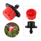 Adjustable 8 hole Drippers 1/4'' Micro Drip Sprinkler Emitter Garden Irrigation Nozzle Balcony Yard Greenhouse Watering Tool