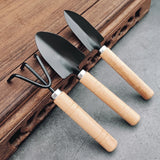 3Pcs Shovels Rake Wide Narrow