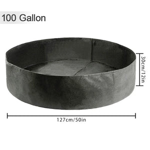 Raised Plant Bed Garden Flower Planter Elevated Breathable Felt Fabric Home Balcony Garden Vegetable Box Planting Grow Bag