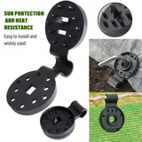 50Pcs Awning Plastic Clips Outdoor Shade Cloth Net Clip Camping Garden Tool Garden Buildings Fence Net Fix Clamp Awning Hook