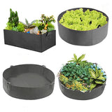 Raised Plant Bed Garden Flower Planter Elevated Breathable Felt Fabric Home Balcony Garden Vegetable Box Planting Grow Bag