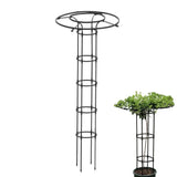 Garden Trellis For Climbing Plants Rust-Proof Trellis Metal Vine Plant Support Trellis DIY Climbing Trellis Flower Pots Supports