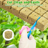 Stonewool Hydroponic Grow Media Cubes Plant Cube Soilless Substrate Seeded Planting Spong Plug Seedling Block Garden Tools