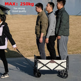 500lbs Heavy Duty Large Capacity folding Wagon