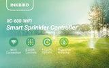 INKBIRD WIFI Smart Sprinkler Controller Programmable System 6 Zone Digital LCD Watering Timer Irrigation Monitor Free App