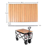 500lbs Heavy Duty Large Capacity folding Wagon