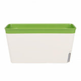 Double Layer Self Watering Plant Pot Durable Indoor Flower Planter Box Modern Stylish Indoor for Flowers