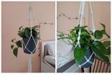 100% Handmade Hanging Macrame Plant Hanger Indoor