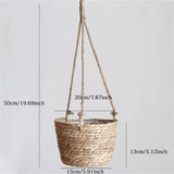 Handwoven Hanging Planter