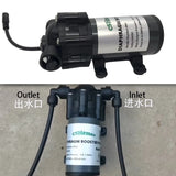 DIY Quiet Misting Cooling System Kits with DC24V Quiet Water Pump Fog Nozzle Sprayer for Patio, Garden,Greenhouse, Backyard