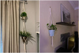 100% Handmade Hanging Macrame Plant Hanger Indoor