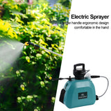 5/8L Watering Can Agricultural Equipment USB Rechargeable Electric Sprayer Garden Plant Mister with Spray Gun Automatic Tool