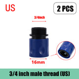 3/4" 16mm Standard Garden Hose Stop Valve Fitting