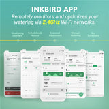 INKBIRD WIFI Smart Sprinkler Controller Programmable System 6 Zone Digital LCD Watering Timer Irrigation Monitor Free App