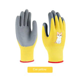 Kids Durable Waterproof Garden Work Gloves Non-Slip Children Safety Yard Work Gloves Portable Garden Supplies Gardening Gloves