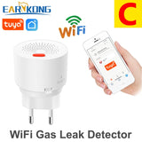 WIFI Gas Detector Combustible Household Smart Gas Alarm Sensor 2020 New Wifi Home Alarm System Tuyasmart / Smart Life APP