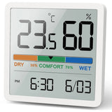 New Digital Home Indoor Temperature Humidity Meter LCD Digital Thermometer Hygrometer Sensor Gauge Weather Station