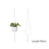 Hanging Plant Handmade Macrame Plant Hanger Flower Pot Planter Hanger Wall Decor Courtyard Garden Hanging Planter Hanging Basket