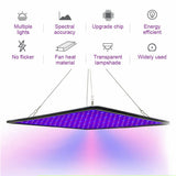 Full Spectrum Plant LED UV Grow Light Veg Lamp for Indoor Hydroponic Plant AU