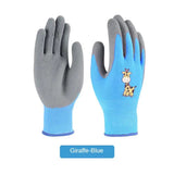 Kids Durable Waterproof Garden Work Gloves Non-Slip Children Safety Yard Work Gloves Portable Garden Supplies Gardening Gloves