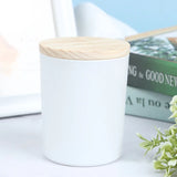 Candle Cup Environmentally Soybean Candle Glass Bottle with Wooden Lid Scented Candlesbirthday Candle Candle Jars Decoracion