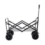 KILIROO Folding Wagon Trolley Cart (Black)